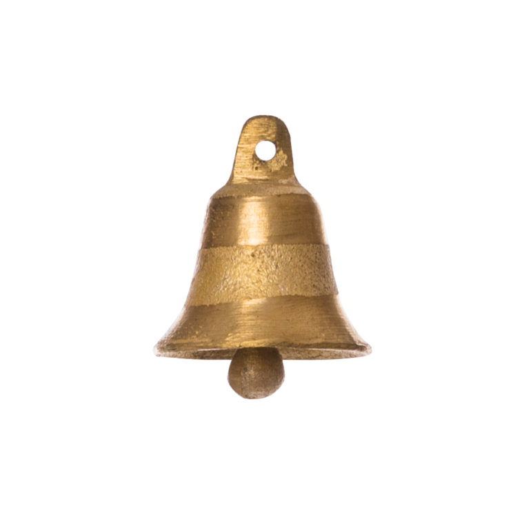 Oval-shaped Small Brass Bell n20