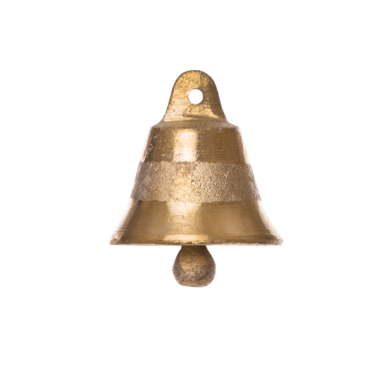Oval-shaped Small Brass Bell n30