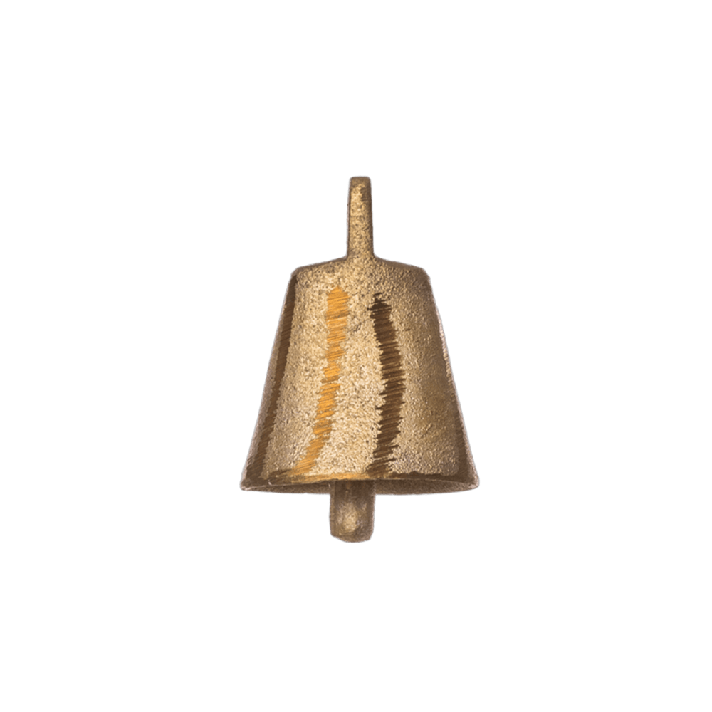 Oval-shaped Small Brass Bell 100gr