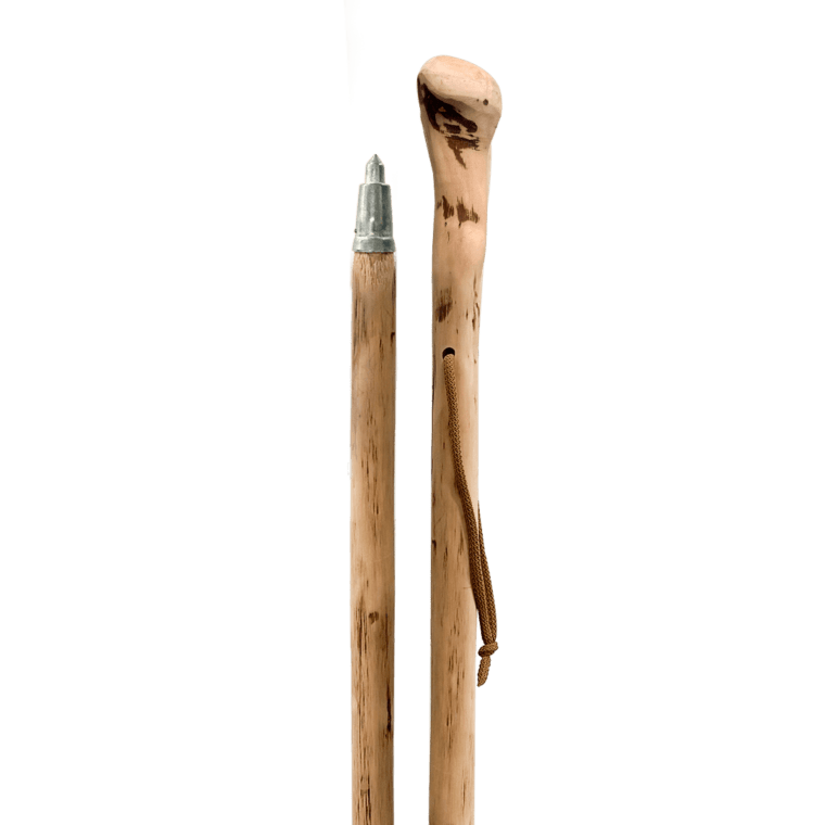 Natural Chestnut-Wood Hiking Stick 140cm
