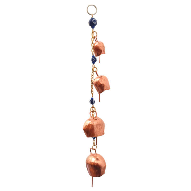 Decorative set of 4 Copper Bells