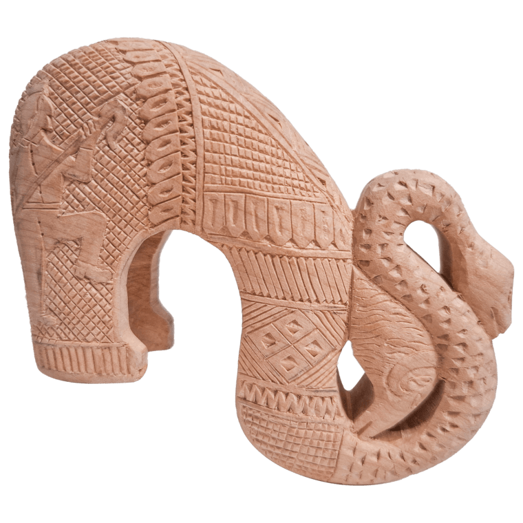 Handmade Maplewood Klitsa Handle with Premium Carved Details
