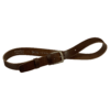 Leather Belt with inox buckle 4cm