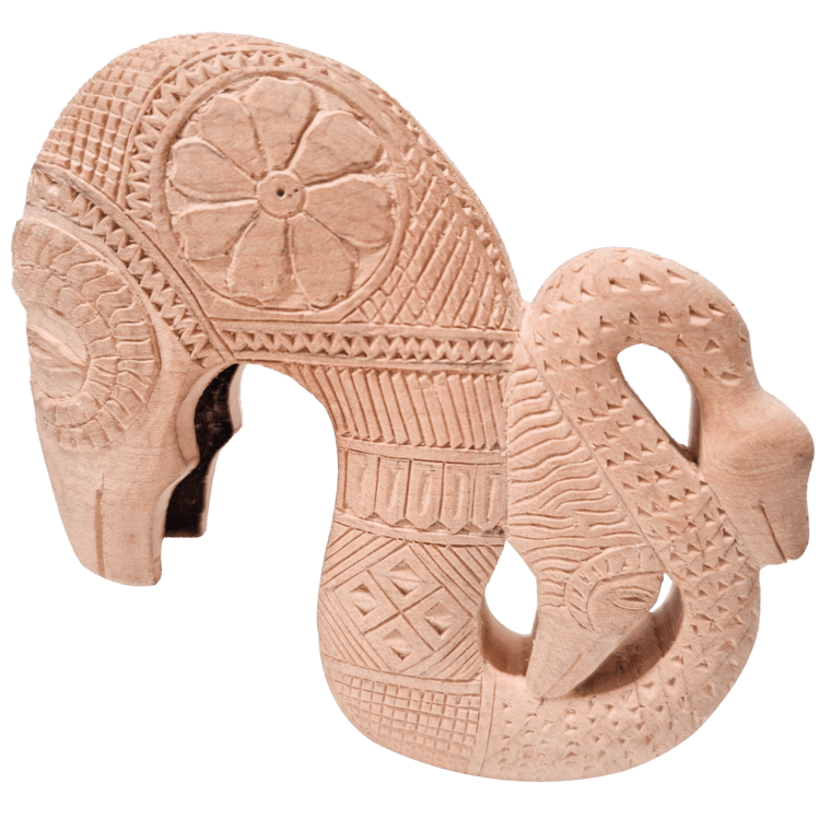 Handmade Maplewood Klitsa Handle with Premium Carved Details